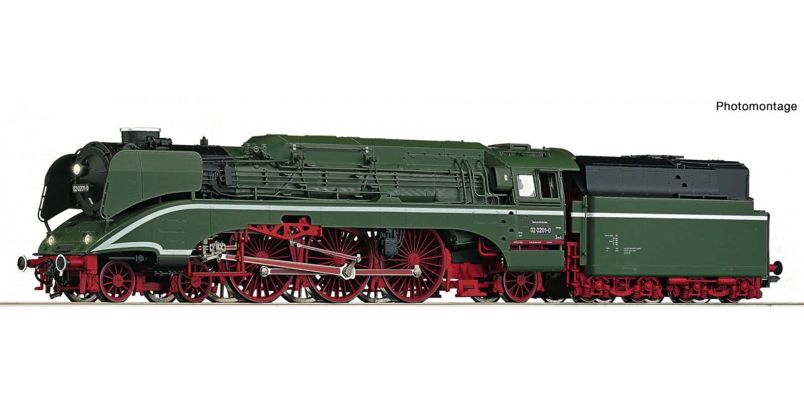 RO70202 - Steam locomotive 02 0201-0, DR